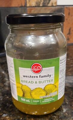 Bread and butter pickles
