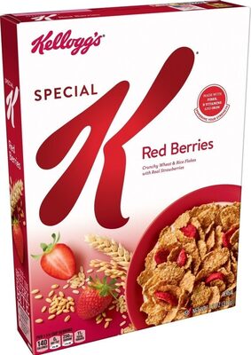 Cereal, red berries